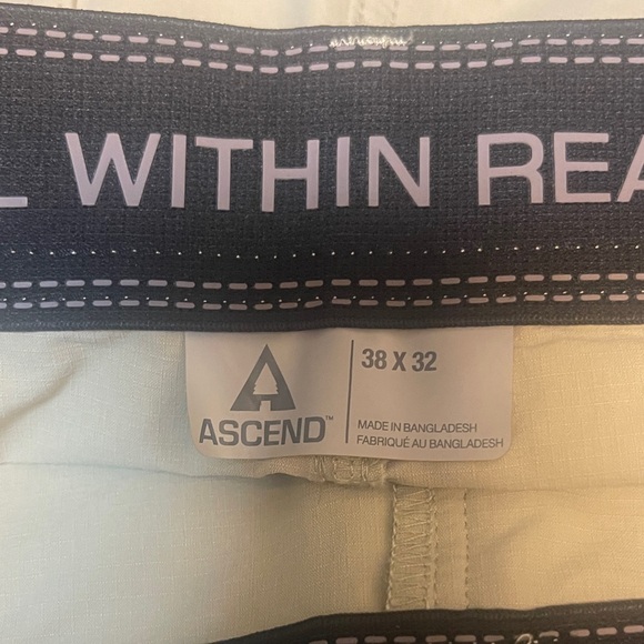 Ascend Other - Ascend Cream Men's Trousers size 38x32